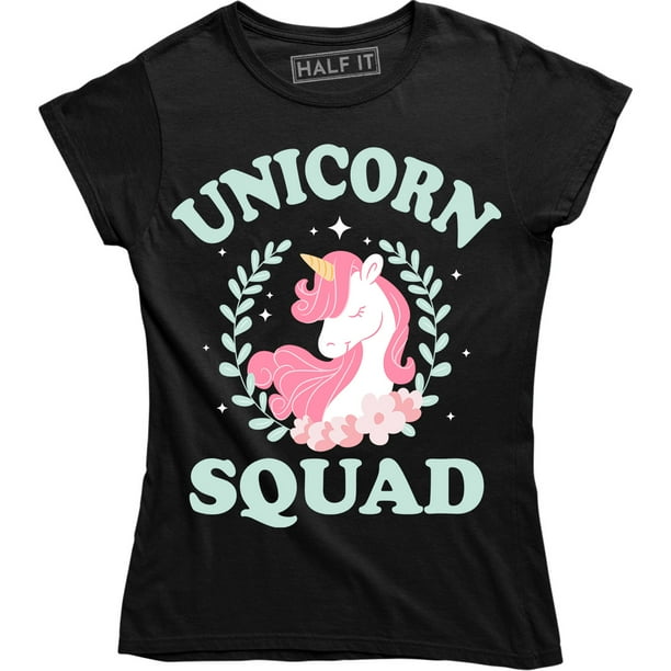 Unicorn Squad Women's T-Shirt Fantasy Rainbow Magical Cute Fairy Tale Shirt Unicorn Squad Women's T-Shirt Fantasy Rainbow Magical Cute Fairy Tale Shirt